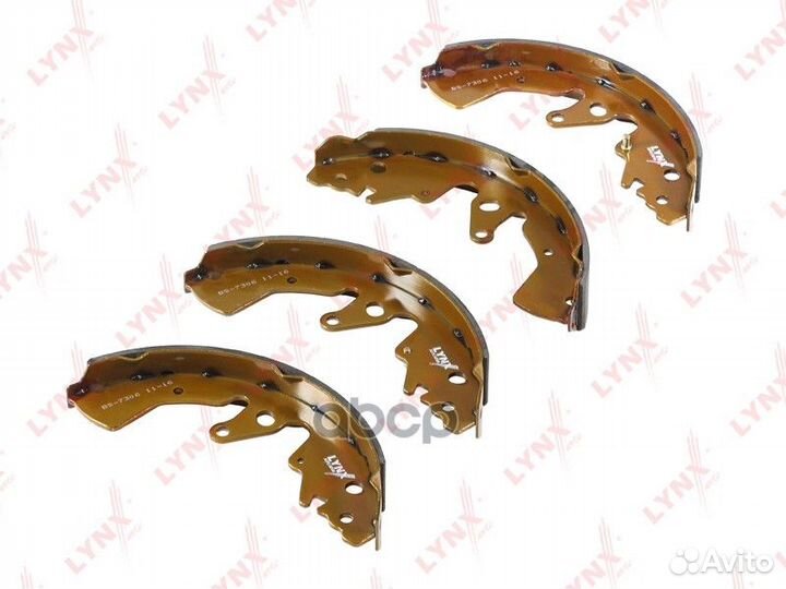 Колодки тормозные барабанные зад BS7306 L