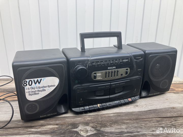 Музыкальный центр phillips aw7550