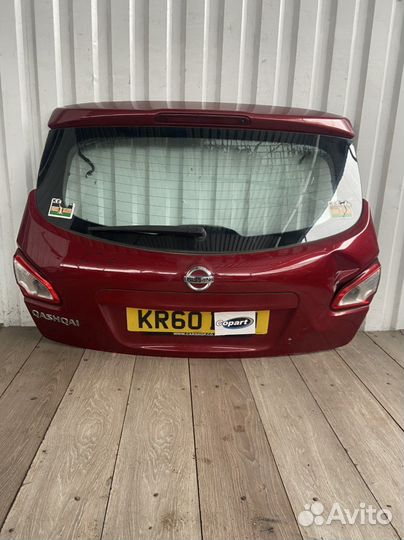 Крышка багажника Nissan Qashqai j10