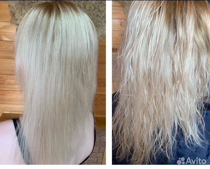 Кератиновое выпрямление ботокс волос нанопластика