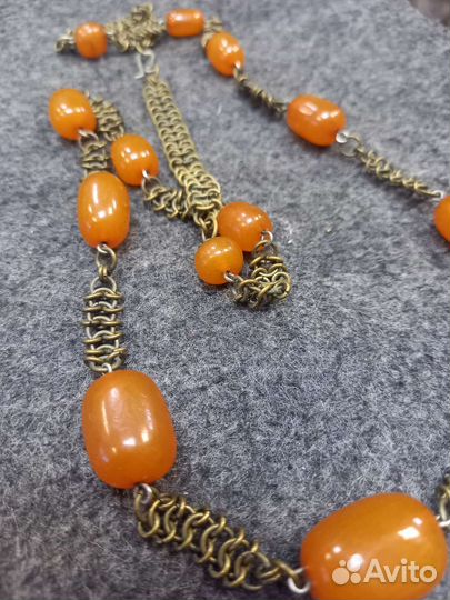 Янтарные бусы СССР Прибалтика