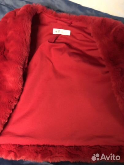 Шуба детская накидка