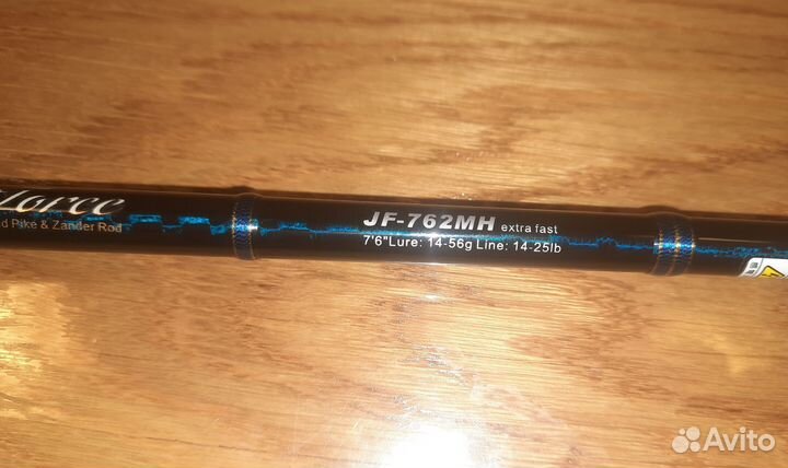 Спиннинг hearty rise jf-762 mh