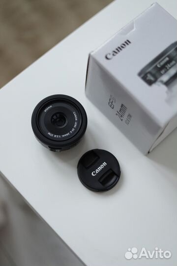 Объектив canon 24mm EF-S STM