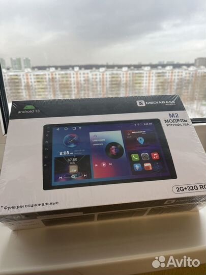 Магнитола android mediabass M2 2+32g 1280*720