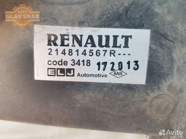 Вентилятор радиатора двигателя Renault Duster