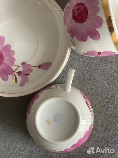 Чайная Пара Фарфоровая