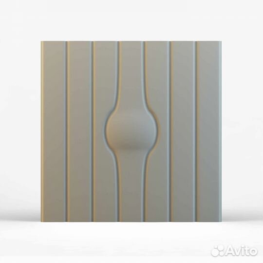 Гипсовая 3D панель 