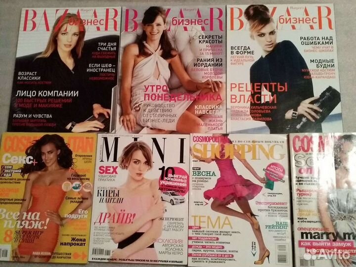 Журналы:Elle:NRG:Hair s How: и другие