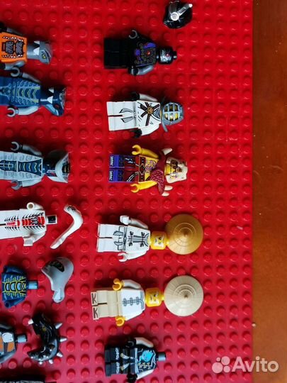 Lego Ninjago минифигурки, оружие