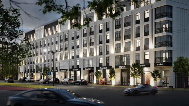 2-к. квартира, 96,4 м², 4/6 эт.