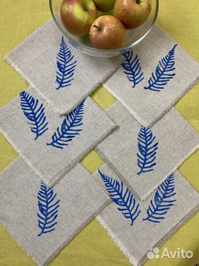 Подарки на 8 марта Столовое белье: 6 салфеток