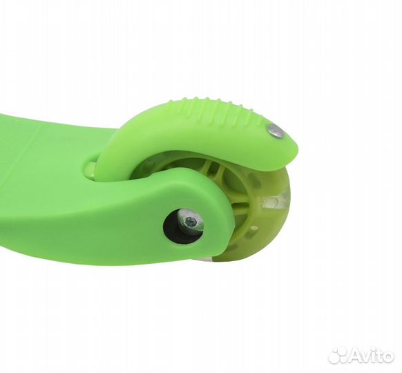 Самокат со светящимися колесами XD-Scooter Зеленый