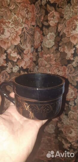 Чайный черный сервиз СССР