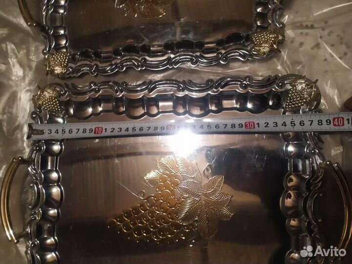 Поднос СССР из нержавейки