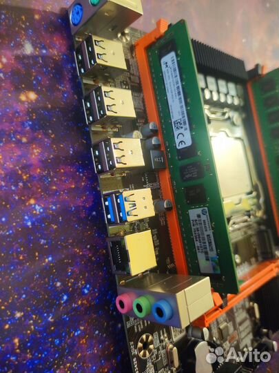 Комплект X99 2011v3 + Xeon 2630v3 + 16/32Gb DDR4