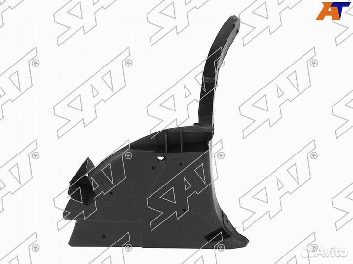 Защита заднего бампера Renault Kaptur 2016-2020