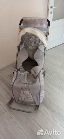 Коляска санки