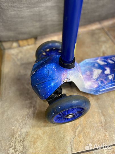 Самокат детский трехколесный бу