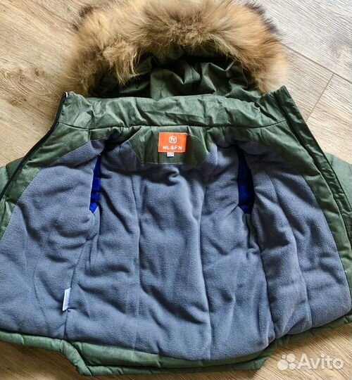 Зимняя куртка для мальчика 86-92