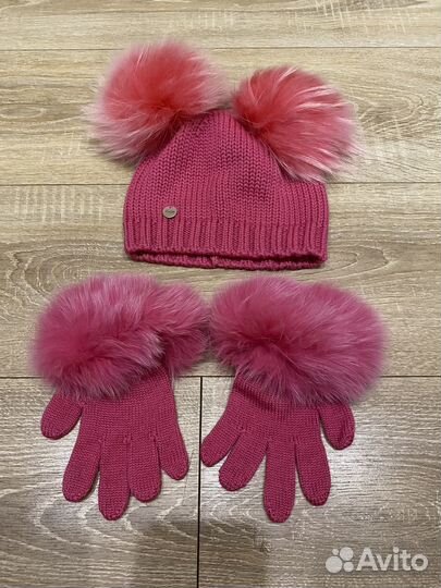 Комплект шапка и перчатки Catya II