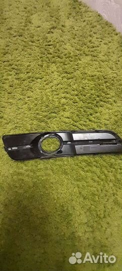 Боковая вставка в передний бампер Audi a3 8p левая