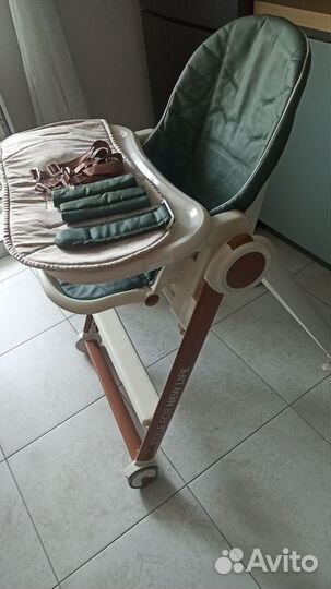 Стульчик для кормления happy baby berny v2