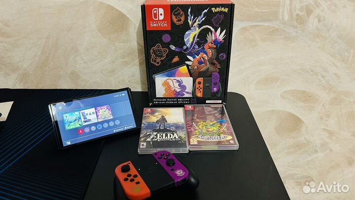 Игровая приставка nintendo switch oled