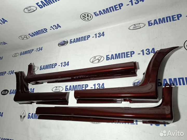 Пороги ваз 2114,2115 комплект портвейн -192