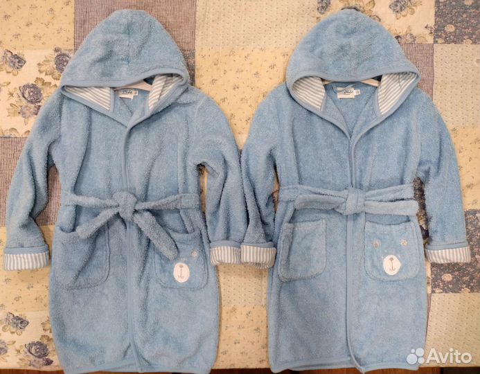 Детский махровый халат р.110-116 Day&Night