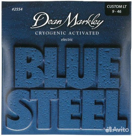 Струны 09-46 Dean Markley DM2554 Blue Steel