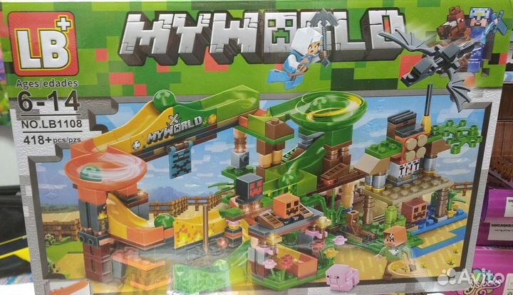 Конструкторы 418-478 деталей