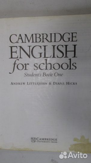 Cambridge English for Schools