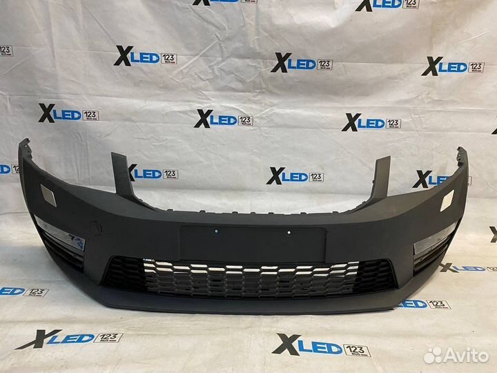 Бампер передний Skoda Octavia A7 RS 13-17