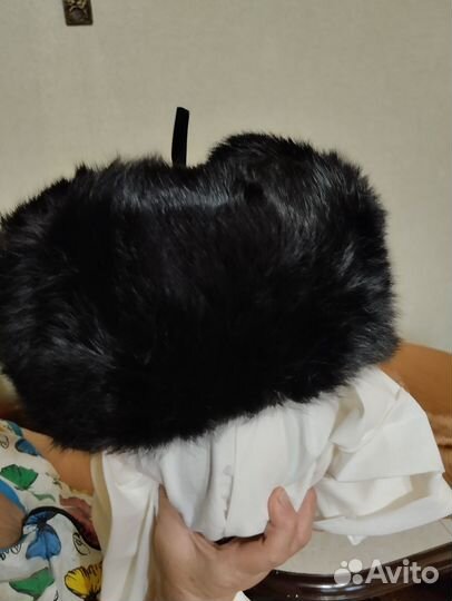 Продам мужскую шапку из кролика