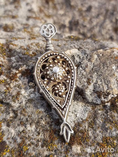 Подвеска серебро Кавказ
