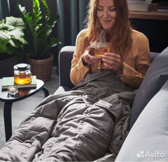 Одеяло IKEA odonvide утяжеленное 6кг 150х200