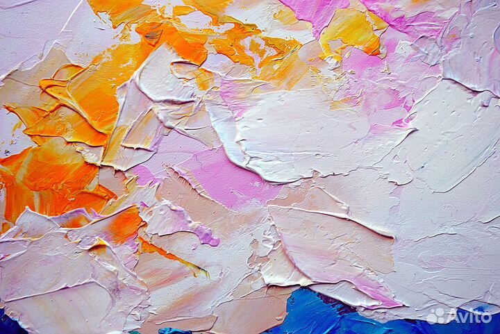 Авторская картина пейзаж Картина с природой 20х15