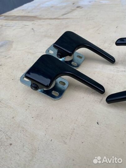 Усиленные ручки с кронштейнами на УАЗ Патриот черн