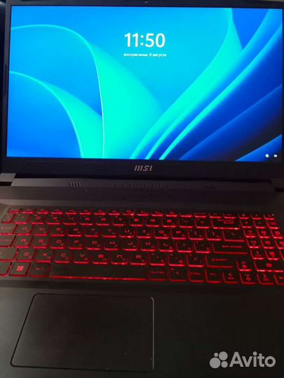 Игровой ноутбук msi katana