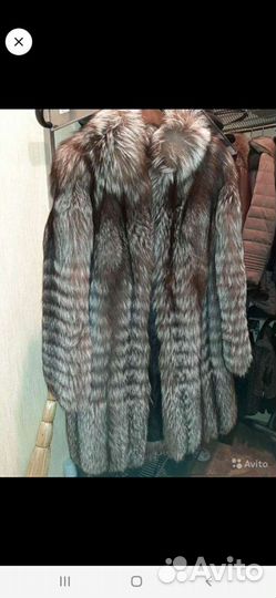 Шуба из чернобурки 42 44