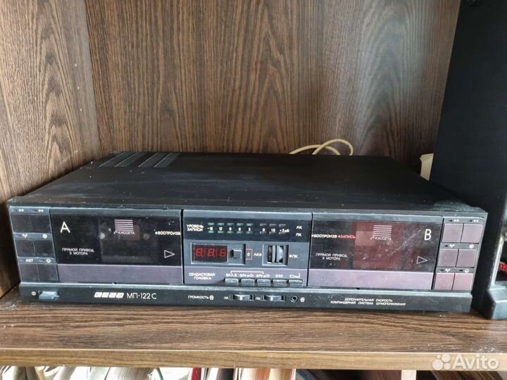 Кассетная дека вега мп-122с