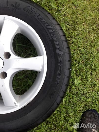 Летняя резина на литых дисках