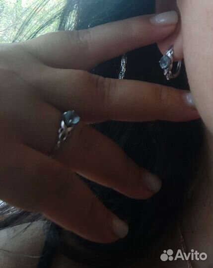 Серебряный набор