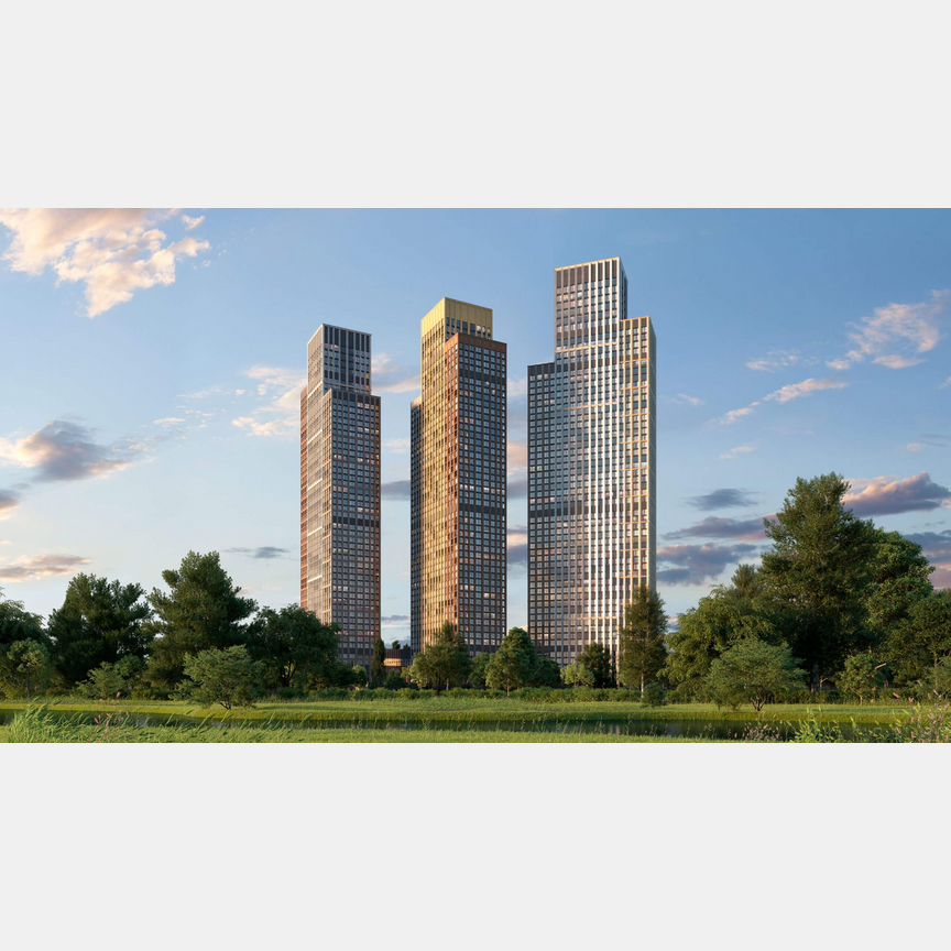 1-к. квартира, 54,2 м², 46/52 эт.