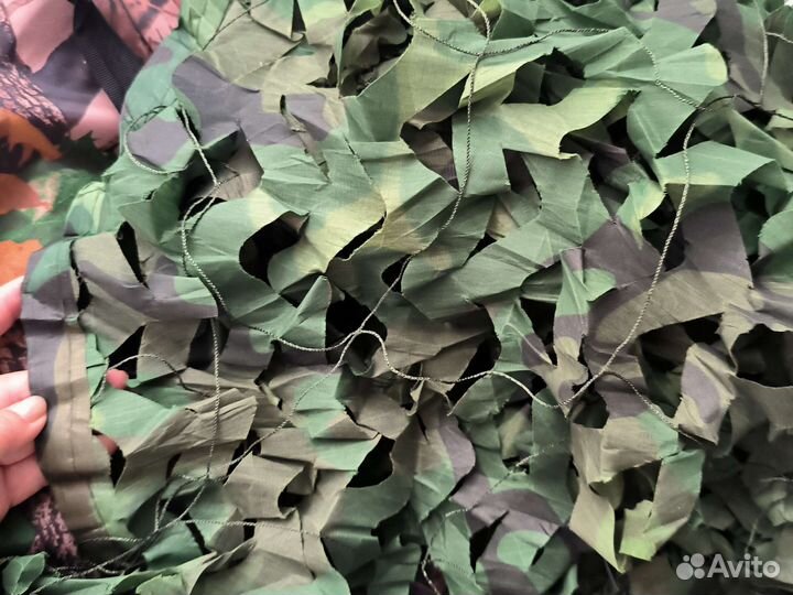 Маскировочная сетка, затеняющая