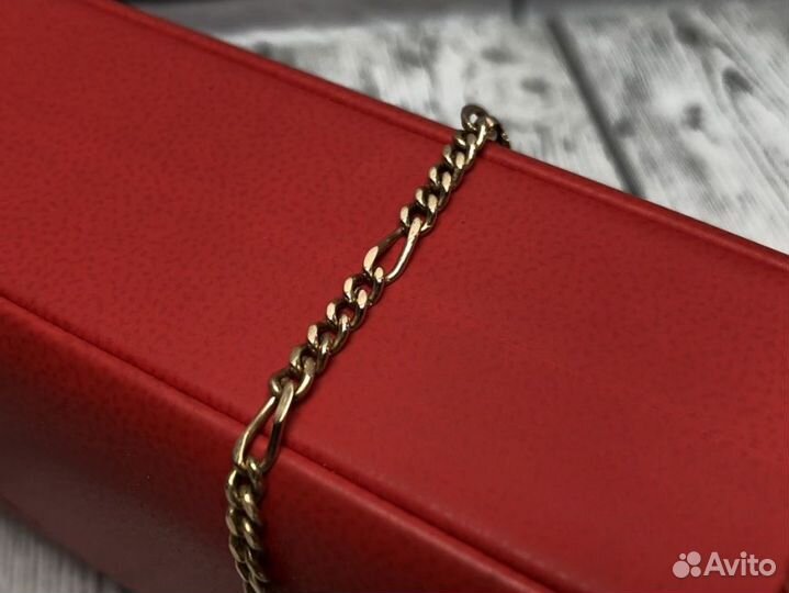 Золотой браслет 585 пробы массой 5.1 грамм длина