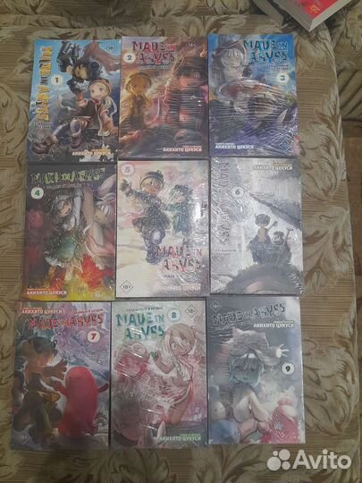 Манга созданный в бездне 9 томов