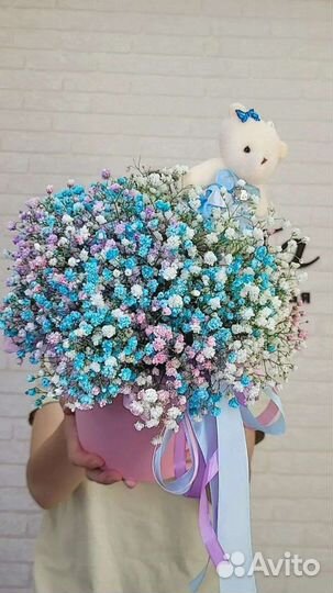 Цветы букеты Гипсофила Доставка Йошкар-Ола