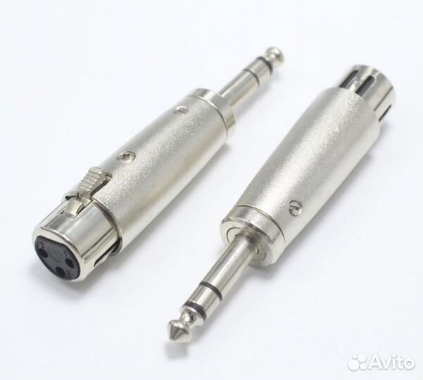 Переходник XLR(Female) - jack (TRS) 6.3 stereo